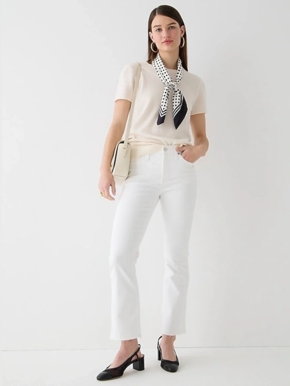 J Crew Jeans 31 Preppy White